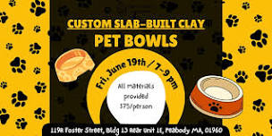 Create & Customize Pet Bowls! (Slab-Building Clay)