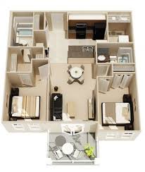 Home Plan And 3d Drowning 2 Bhk Plan Manufacturer From Hindoli