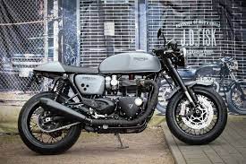 Triumph Thruxton R Nardogrey Triumph Thruxton Cafe Racer Motorcycle Cafe Racer