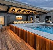 Rooftop Swimming Pool Design - Rooftop Spa Design | Diamond Spas