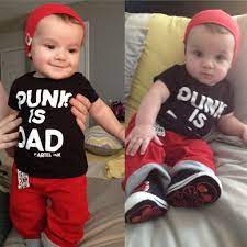My Punk Baby Boy Punk Baby Clothes Gothic Baby Punk Baby
