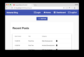 In this angular material tutorial i will explain basics of angular material with simple examples,starting from setting up angular material project in our local machine. Creating Beautiful Apps With Angular Material