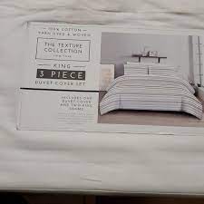 Maybe you would like to learn more about one of these? The Texture Collection Bedding The Texture Collection King 3 Piece Duvet Cover Se Poshmark