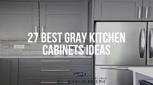 29 kitchen cabinet ideas set out here by type, style, color plus we list out what is the most popular type. 27 Best Gray Kitchen Cabinets Ideas Youtube