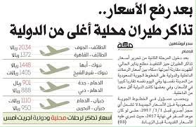 أخبار السعودية على تويتر بعد رفع الأسعار تذاكر طيران محلية أغلى من الدولية السعودية الطيران الأسعار