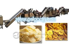 Fully automatic plantain chips frying project mainly has banana slicer machine, hoist, air bubble cleaning machine, blanching machine, dewatering machine, ba. Fully Automatic Banana Chips Making Machine For Sale