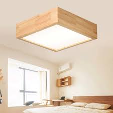 Presentan un aspecto atemporal y moderno, aunque también existen en un determinado diseño, y generan la mejor luz para obtener una iluminación general uniforme. Ywyun Lampara De Techo Led De Estilo Japones El Hogar Las Luces Decorativas De Madera Redon Lamparas De Techo Iluminacion De Oficina Lamparas Para Dormitorio