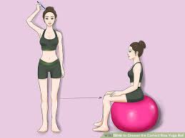 How To Choose The Correct Size Yoga Ball 6 Steps With