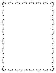 Black Wavy Border Clip Art Page Border And Vector Graphics Border Template Clip Art Borders Printable Border