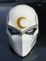 Diy Mask Discover Moon Knight Helmet Wearable In 2020 Moon Knight Knights Helmet Cool Masks