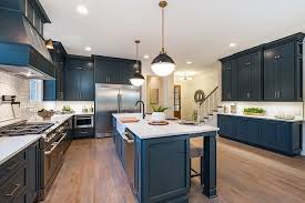 Navy Blue Kitchen Navy Blue Kitchen Design Painted Blue Kitchen Cabinet Design Ideas Navy Painting Kitchen Cabinets Kitchen Design Trends Blue Kitchen Cabinets
