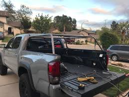 Instead of brushing i used my homeright finish max super paint sprayer which easily reached all of those tricky nooks and crannies. Custom Bed Rack Build Tacoma World