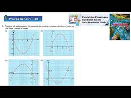 Kssm Matematik Tingkatan 4 Bab 1 Fungsi Dan Persamaan Kuadratik Dalam Praktis Kendiri 1 1b No3 Kelas Live