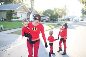 This tutorial walks through the costumes for dash, jack jack, and frozone! Easy Incredibles Family Costume Life Fresh Mommy Blog