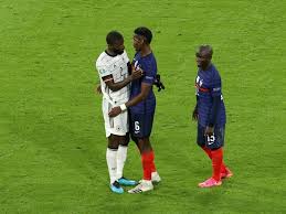 Nach Knabber Angriff Rudiger Und Pogba Wieder Freunde