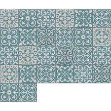 Unis ou à motifs ils donneront un charme d?antan à votre intérieur. Carreau De Ciment Colore Patchwork Bleu Canard Et Gris Pw 30 39 07 Casalux Home Design