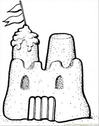 100% free summer coloring pages. Sand Castle Coloring Page For Kids Free Buildings Printable Coloring Pages Online For Kids Coloringpages101 Com Coloring Pages For Kids