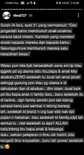 Sedang mencari info ini dan terjumpa info pdf daripada seorang staff di jabatan agama johor. Siap Dedah Jumlah Nafkah Anak Dari Bekas Suami Kalini Rita Sound Lagi Pedas Apple Hijau