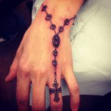 Check spelling or type a new query. Rosary Tattoos On Finger Google Search Finger Tattoos Rosary Tattoo On Hand Rosary Tattoo