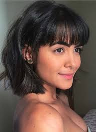 Stylezco Short Hair With Bangs Hair Styles Stylish Short Haircuts