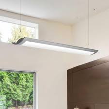 Modern Minimalist Lighting Ultra Thin Acrylic Led Linear Light Glare Free Illumination 36w 2870lm Neutral White Light 4000k 6500k Decorative Island Pendant Suitable For Office Reception Room Kitchen Dining Room Beautifulhalo Com