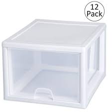 Quality tools & low prices. Extra Large Plastic Storage Bins 113 Qt Stackable Container Box Heavy Duty Clear Storage Boxes Home Garden