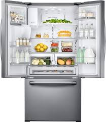 To unlock the your ice/water dispenser: Samsung 26 Cu Ft 3 Door French Door Refrigerator With Coolselect Pantry Stainless Steel Rf26j7500sr Best Buy