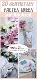Dieses herz ist ideal für anlässe, wie hochzeiten und partys. 30 Servietten Falten Zur Hochzeit Ideen Servietten Falten Fur Die Hochzeit