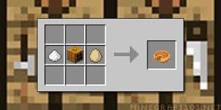 In minecraft, carved pumpkins are one of the many building blocks that you can make. Pumpkin Pie Crafting Recipe Shefalitayal