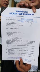 Pendidikan dan latihan kemahiran hukum atau yang dikenal dengan singkatan (plkh) adalah salah satu mata kuliah wajib yang memiliki bobot paling besar. Prabowo Digugat Perdata Terkait Wanprestasi Saham Senilai Rp 52 M