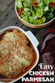 Easy Baked Chicken Parmesan Gluten Free Easy Real Food