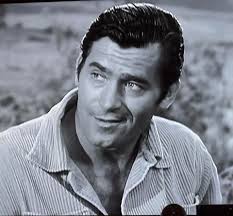 Clint Walker as Jim Cole in "The Night of the Grizzly'(1966) with the great  character actor Regis Toomey as the banker Cotton Benson. I love this shirt  Clint has on.