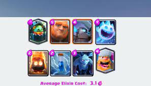 Clash Royale Giant Ft Inferno Dragon Deck Push To Arena 9