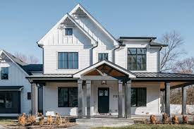 All of the doors and windows had your basic boring trim. Modern Farmhouse With Wrap Around Porch Home Bunch Interior Design Ideas