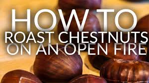 We've all heard of roasting chestnuts on an open fire but how many of you have actually tried them out? How To Roast Chestnuts On An Open Fire Youtube