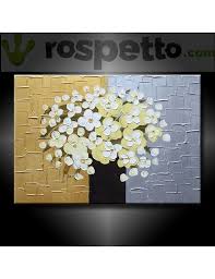 Fiori bianchi da coltivare in giardino. Quadro Vaso Fiori Bianchi Dipmo N0003 Rospetto Com