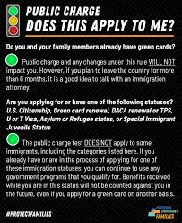 Maybe you would like to learn more about one of these? National Immigration Law Center On Twitter Green Card Holders The New Public Charge Rule Doesn T Apply To You Unless You Plan On Leaving The Us For 6 Months Read More About Publiccharge