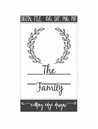Download Family Name Svg Dxf 262917 Svgs Design Bundles In 2021 Family Name Svg Svg Cricut Welcome Sign