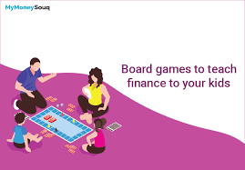 It's important to establish financial literacy in children at an early age. Board Games To Teach Finance To Your Kids Mymoneysouq Financial Blog