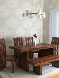 Sheesham Wooden Dining Table 6 Seater For Home Dark Honey Finish Wooden Dining Tables 6 Seater Dining Table Dining Table With Bench