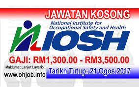 Jawatan Kosong Institut Keselamatan Dan Kesihatan Pekerjaan Negara Niosh 21 Ogos 2017 Kerja Kosong Institut Keselamatan Dan Kesihatan Pekerjaan Negara Gum