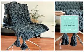 Gráficos de mantas tejidas a crochet. Crochet Xl Con Santa Pazienzia Haz A Ganchillo Una Preciosa Manta