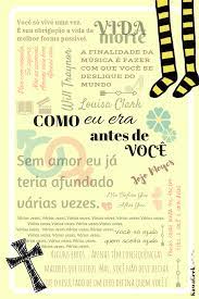 como eu era antes de voce colagem me before you book collage kawageek jojo moyes carol nakamatsu comoeueraan dark romance books book lovers perfect movie