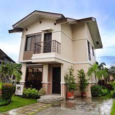 Collection 50 Beautiful Narrow House Design For A 2 Story 2 Floor Home With Small Lot Tre Narrow House Designs Minimalist House Design House Design Pictures