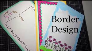 Simple Paper Borders Assignment Front Page Design Border Design Youtube Front Page Design Border Design Page Design Crafty world i have shown you all four black border designs on paper. simple paper borders assignment front