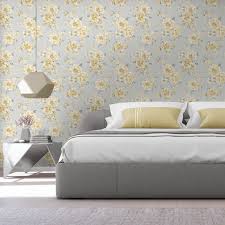 Tile bedroom bedroom colors bedroom ceiling bedroom carpet damask bedroom mirror bedroom bedroom lighting bedside lighting bedroom shades of yellow grey yellow mellow yellow golden yellow yellow gray bedroom white trellis decoupage trellis rug master closet. Holden Decor Peony Floral Yellow Grey Wallpaper Bedroom Grey And Yellow 800x800 Download Hd Wallpaper Wallpapertip