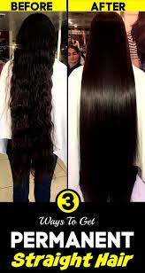 Just Do This And All Your Curly Hair Will Become Straight Forever In 2020 Blonde Hair Care Straight Hairstyles Hair Straightner