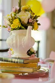 Birthday, love and romance, sympathy, get well, congratulations Centerpieces Table Decor Tea Party Teapot Centerpiece Fancy Tea Party Decorations Vintage Floral Decor Teapot Centerpiece Home Living