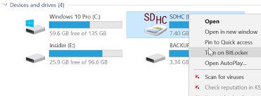 Set your microsd card password: Como Cifrar Tarjetas Sd Usando Bitlocker En Windows 10