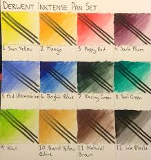 Inks Derwent Inktense Paint Pan Travel Set Review